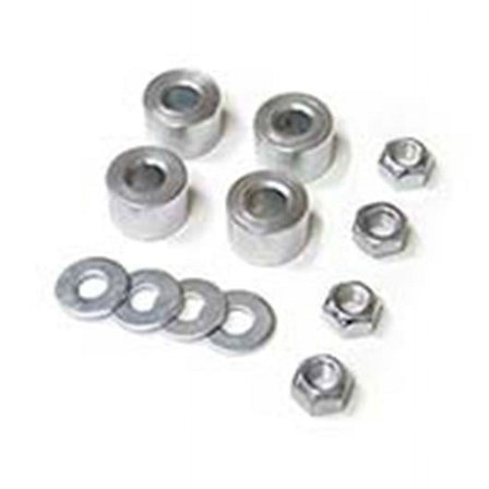 Zone Offroad ZORZONC5202 2 in. Front Shock Extension for 2011-2017 Chevy & GMC 2500HD 3500HD