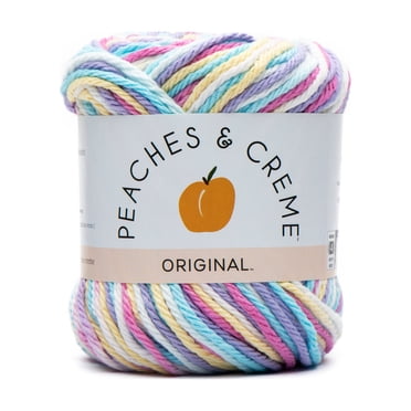 Peaches & Creme Ombre 4 Medium Cotton Yarn, Fleur De Lavandra 2oz/56.7g, 95 Yards