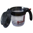 thumbnail image 2 of Separador de grasa Taza medidora y colador con liberación inferior para salsas gravy y otros líquidos con grasa de aceite Ormromra 2034031, 2 of 9