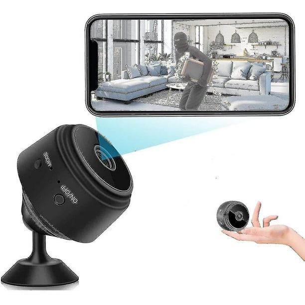 Cámara Espía Wifi Hmwy-mini A9 1080p Con Vis Y Mot Detect Dvr Visualización 150