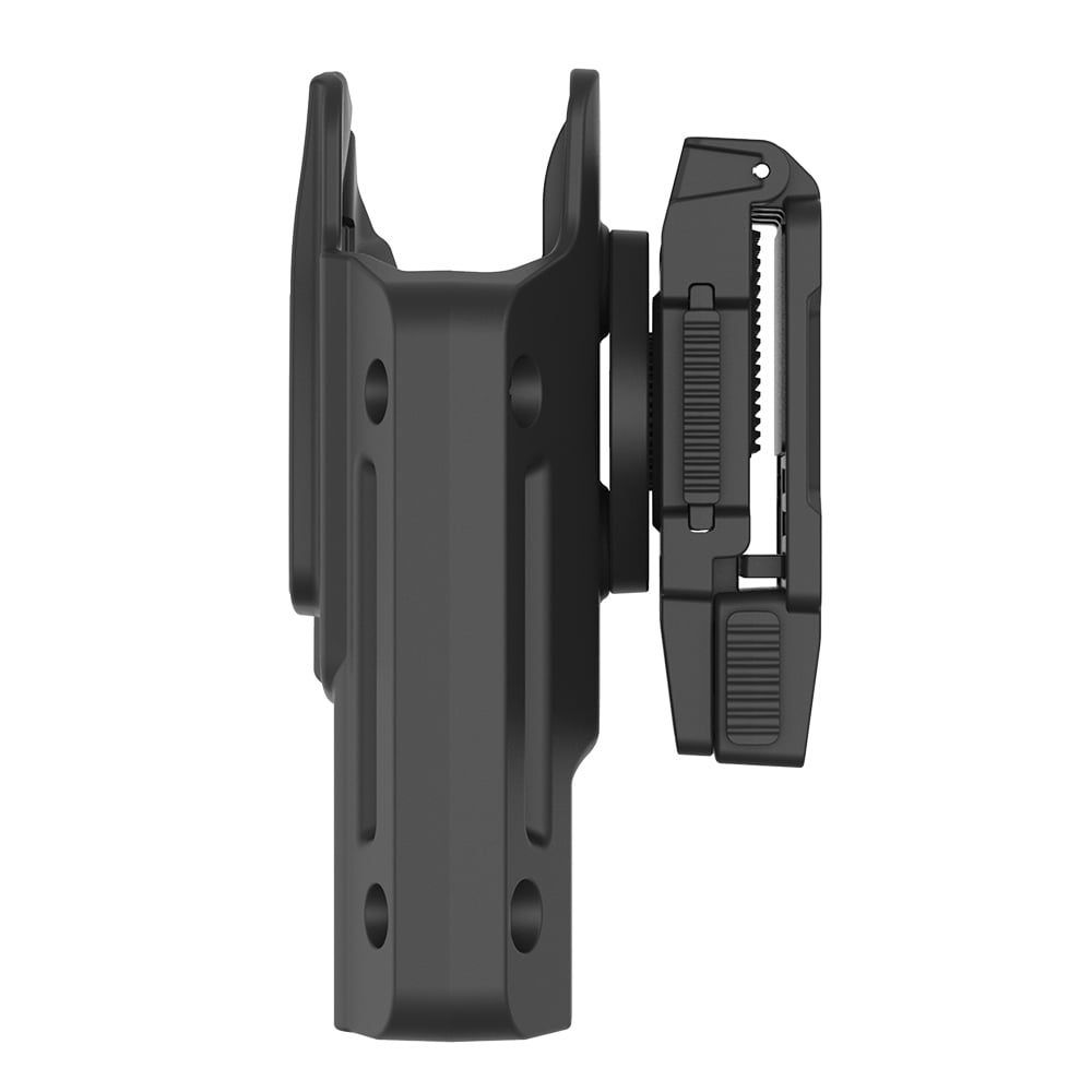 OMITAC Gen 5 Level 2 Retention Index Finger Release Holster Right Hand Gun Holsters & Holders, Polymer Black, ‎G17 Holster 4.49" Standard, ‎4.96 oz