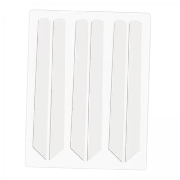 2x6x Almohadillas De Silicona Para Levantamiento De Pestañas Almohadillas De Silicona Para Levantamiento De Pestañas Rayas Para Mamá Mujer Blanca