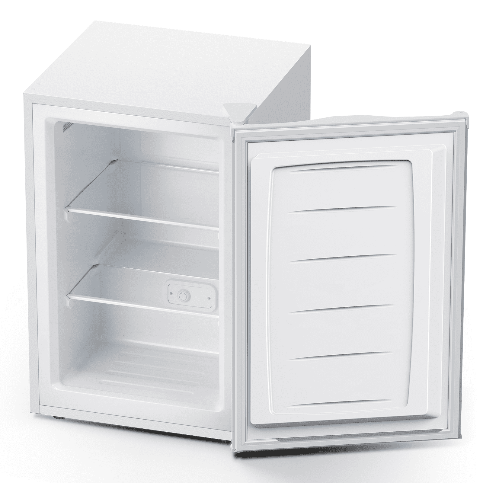 Moifoi 3.0 Cu.ft Upright Freezer, Reversible Single Door, White