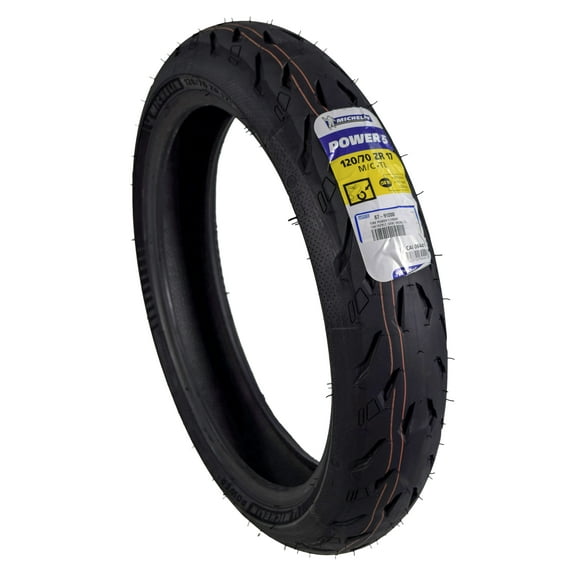 Michelin Pilot Power 5 120/70ZR17 Front Radial Motorcycle Sport Bike Tire 58W