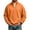 Saffron #067, variant on Sweatshirt for Men Quarter Zip Stand Collar Pullover Long Sleeve Relaxed Fit Casual Tops, 2XL