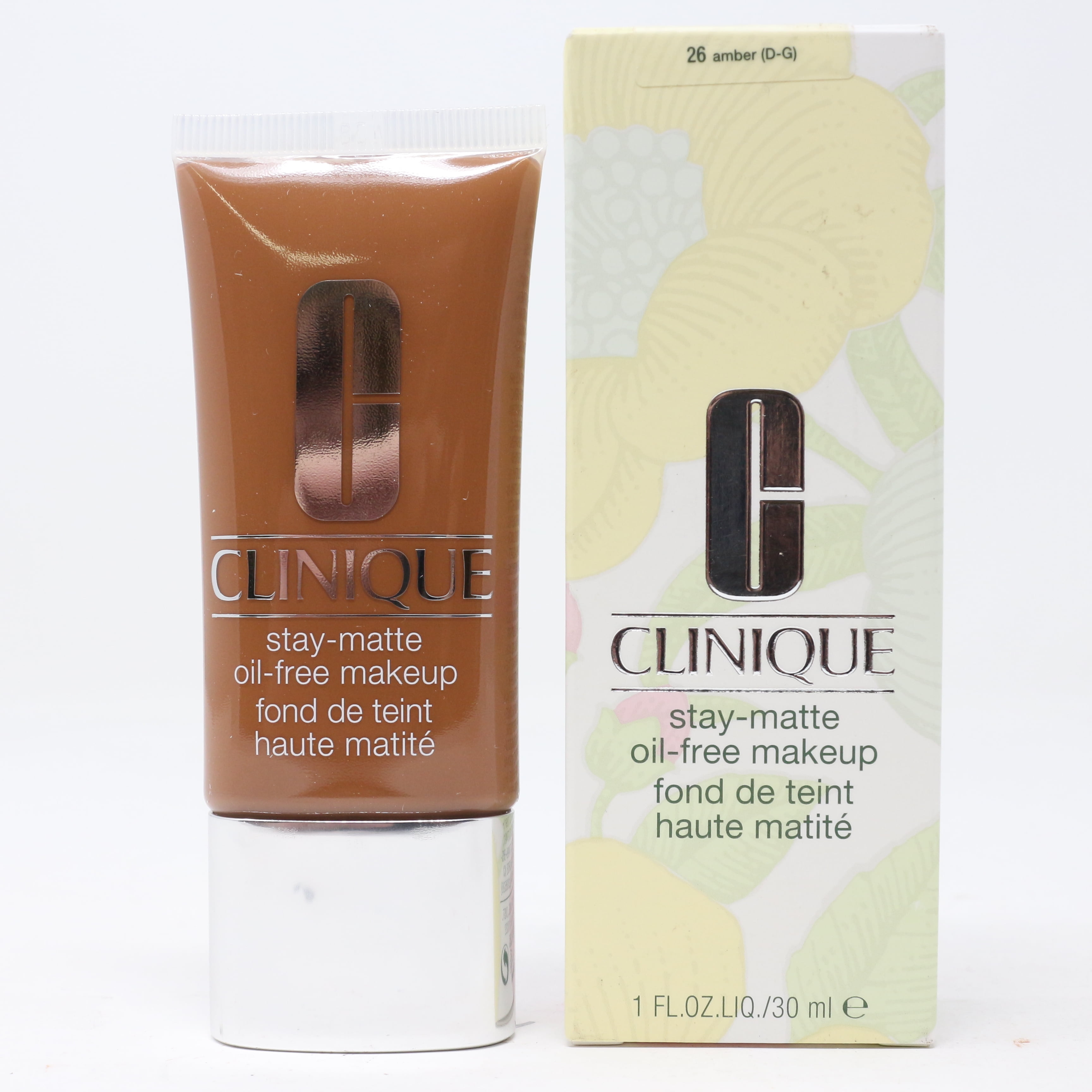 Clinique Stay-Matte Oil-Free Makeup 26 Amber 1 Ounce