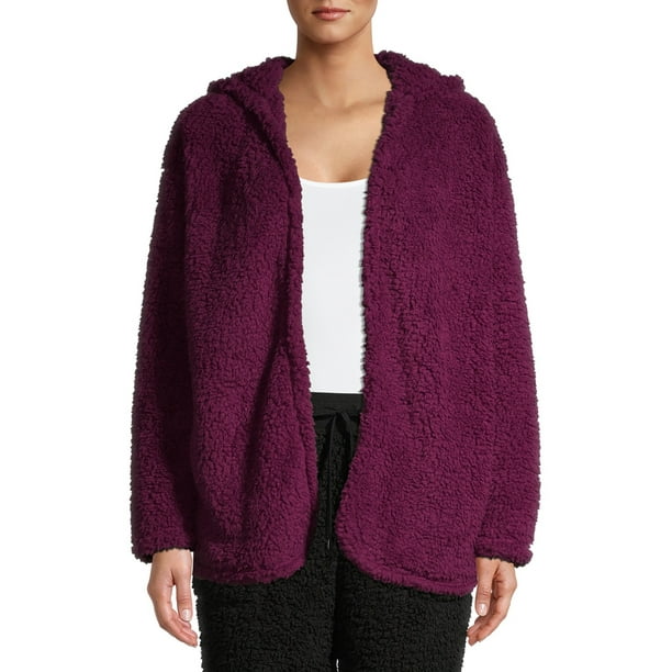 Secret Treasures Secret Treasures Women's And Women's Plus Size Sherpa Bed Jacket Walmart