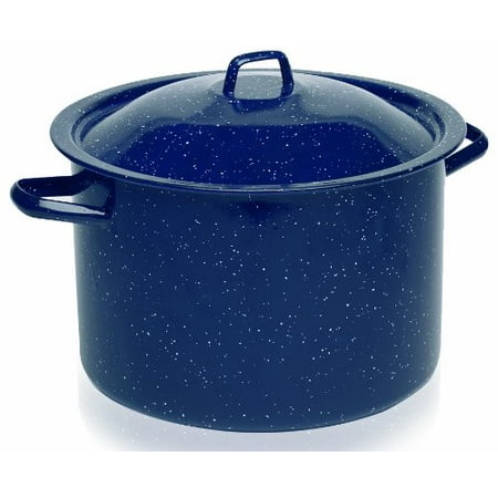 - IMUSA USA C20666-10636W Enamel Stock Pot 7.75-Quart Blue