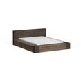 thumbnail image 4 of Furniture of America  Shaylen II Rustic Natural Wood 2-drawer Storage Bed California King, 4 of 5