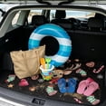 thumbnail image 2 of HUISEFOR Christmas Reindeer Bow Car Trunk Mat 29" x 39" Universal Cargo Liner Scratchproof, All Weather Full Protection Fits for Most Cars SUV, 2 of 7