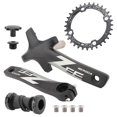 thumbnail image 2 of de bielas de de 170 mm con 104/64 BCD Pieza de de montaña, eje de rueda de piñón de soporte inferior para de 32T DYNWAVEMX Brazo de manivela de bicicleta, 2 of 8