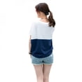 thumbnail image 4 of Women Casual Batwing Short Sleeve T-Shirts Crew Neck Loose Tee Tops Blouses, 4 of 6