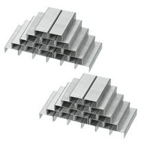 Uxcell #10 Standard Staples, 10Box 210000pcs 3/16" Leg Length Flat Clinch, Silver