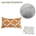 thumbnail image 4 of Majestic Home Goods Decorative Peach Trellis Small Pillow, 4 of 4