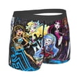 thumbnail image 2 of Sigee Monster High (61) for Men's Cotton Panties Soft, Breathable, and Comfortable Boxer Briefs,Small, 2 of 7