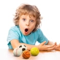 thumbnail image 3 of 12 pelotas antiestrés deportivas de espuma para niños, juguetes educativos para apretar., 3 of 8