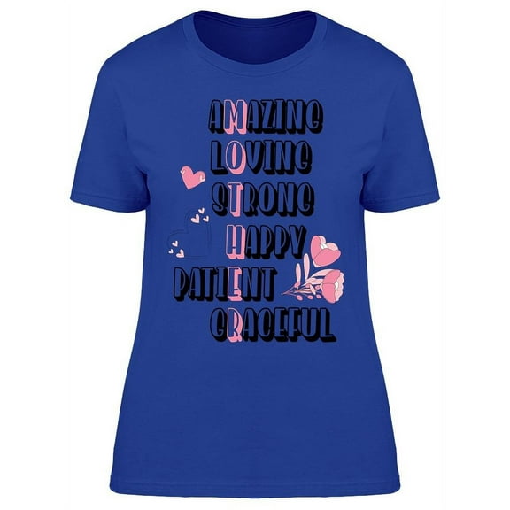 Motherly Traits T-Shirt Women -Image by Shutterstock, Female XX-Large