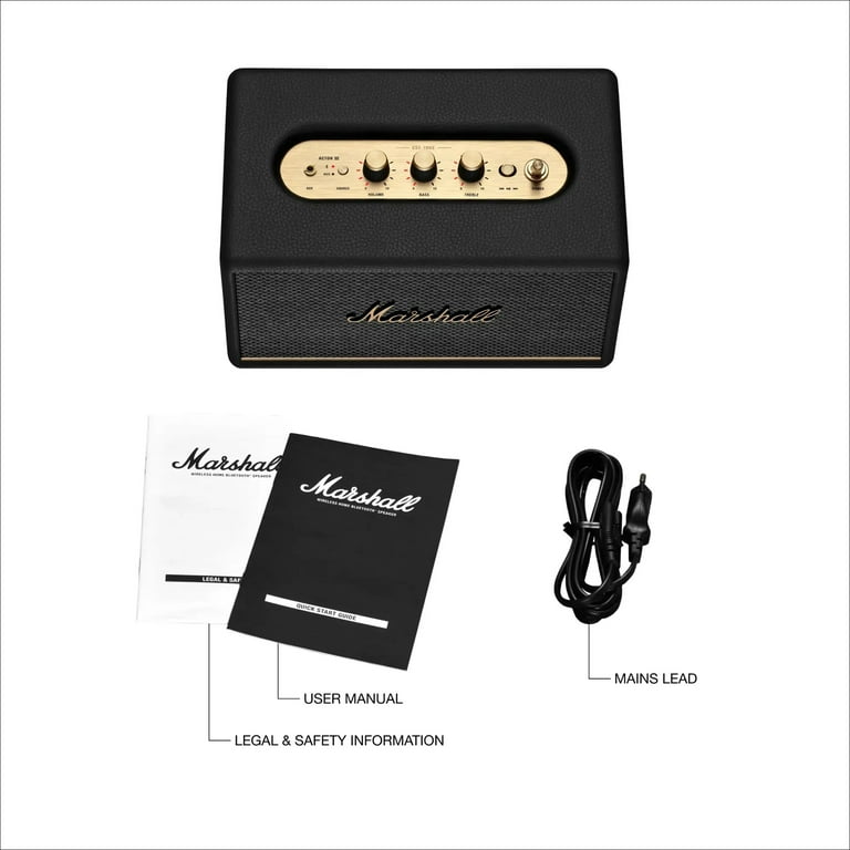 SALE 3年ロング保証　正規品　新品同様　Marshall ACTON Ⅲ Marshall ACTON III / マーシャル アクトン 3 ワイヤレス