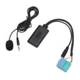 thumbnail image 1 of Cable adaptador de entrada auxiliar de Audio inalámbrico para coche Bluetooth 5,0 con reemplazo de micrófono para Becker Jadeshay A, 1 of 8