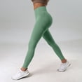 thumbnail image 5 of YOZGXEG Yoga Pants Women Anti Cellulite Leggings Women High Waisted Slim Fit Lightweight Workout Elastic Pants Green Xs-Xl, 5 of 5