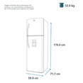 thumbnail image 3 of REFRIGERADOR TMNF 300 L MABE ECO GRAFITO RMA300FYMRE0 Mabe Refrigerador automático 300 L Grafito Mabe, 3 of 6