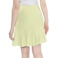 thumbnail image 4 of Rachel Roy Womens Casual Flared Skirt, Green, Medium, 4 of 4
