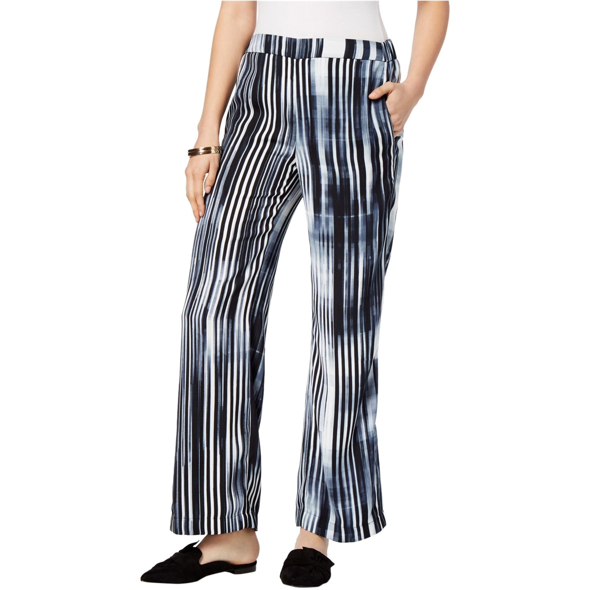 Bar III - Bar Iii Womens Mirage Striped Casual Trouser Pants - Walmart ...