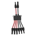 thumbnail image 3 of Mornei Solar Panel Y Branch Connector Easy Installation Accessories Replace Adapter 2 in 6 Out, 3 of 8