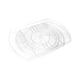 thumbnail image 5 of Bandeja giratoria de 360 degree para refrigerador, organizador transparente para uso doméstico, para mesa de comedor y despensa., 5 of 9