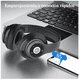 thumbnail image 3 of Audífonos Inalámbrico Diadema Con Microfono Bluetooth 52hora Negro, 3 of 4
