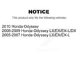thumbnail image 2 of TOR Front Suspension Control Arm Assembly and Tie Rod End Kit for Car Honda Odyssey - Left Right Side (Driver Passenger) KTR-102875, 2 of 2