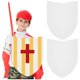 thumbnail image 2 of 10pcs DIY Blank Shield Craft Party Props for Fun Role Play Activities for Boys, 2 of 2