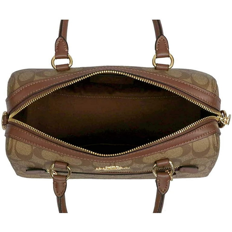 Coach rowan khaki saddle Clearance