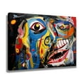 thumbnail image 2 of An Abstract Depiction Of An Intense Expression Poster Decorative Painting Canvas Wall Art Living Room Posters Bedroom Painting,Frame-style,12x18inch(30x45cm), 2 of 8