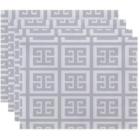 

Simply Daisy 18 x 14 Geometric Decorative Placemats Set of 4