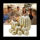 thumbnail image 4 of 8 Piezas Calabazas Artificiales de OtoñO Surtidas Calabazas Blancas Cepilladas Doradas Calabazas Decorativas Calabazas de Espuma, 4 of 5