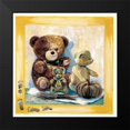 thumbnail image 2 of Withaar, Rian 12x12 Black Modern Framed Museum Art Print Titled - Bear feat, 2 of 5
