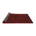 thumbnail image 2 of Ahgly Company Indoor Square Abstract Red Modern Area Rugs, 6' Square, 2 of 4