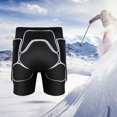 thumbnail image 5 of Shorts Rembourrés Protection Hanches Pantalons Planche à Neige Patinage Équitation S 65 à 71cm, 5 of 5