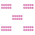 thumbnail image 2 of Dalazy 10pieces Outdoor Activity - Reusable Water Balls For Summer Pool Fun Colorful Swimming Pool Family Fun Water Balloon Pink 5PCS, 2 of 6