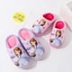 thumbnail image 2 of Zapatillas de invierno de la princesa Sofía de Disney para padres e hijos, antideslizantes, cálidas, de fondo suave, de algodón para niños, Slippers18-19-Insole 16CM Gao Jinjia LED, 2 of 2
