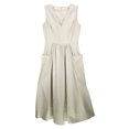 thumbnail image 1 of CO Essentials Robe Trapunto Sans Manches Taupe pour Femme - TP, 1 of 2