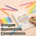 thumbnail image 3 of wqlpp-- Stylos Gel Rétractables, Lot de 12, Couleurs Vives, Pointe Fine, Stylos Rétractables, Stylos Mignons, 3 of 4