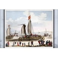 thumbnail image 1 of 24"x36" Gallery Poster, land sailing yachts built by Simon Stevin for Prince Maurice 1649, 1 of 1