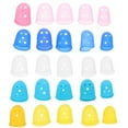 thumbnail image 1 of Finger Sleeve for Guitar Pink Musical Instrument Players 25Set, 1 of 8