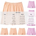 thumbnail image 4 of Asxite Womens Pajamas Pants Breathable High Waist Solid Loose Short Sleepwear, 4 of 6