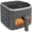 Gray, variant on Gianna 3 Qt Air Fryer, 4-in-1 Air Fry, Roast, Reheat & Dehydrate, Nonstick Basket, Red