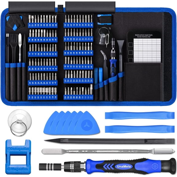 PC Building Tool Kit 140-IN-1: Computer for Repair & Assembly, Precision Screwdriver Set with Magnetic Bits Laptop, iPhone, MacBook, PS4/5, Xbox, Game Console