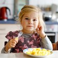thumbnail image 3 of KAKOWELY 1 Set Baby Utensils Infant Training Tableware Short Handle Spoon Fork Set,4.69X"X1.14"X0.79", 3 of 5