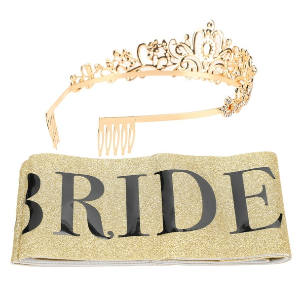 Bride Sash Crown KitBride Sash Crown Kit Princess Crownfor Women